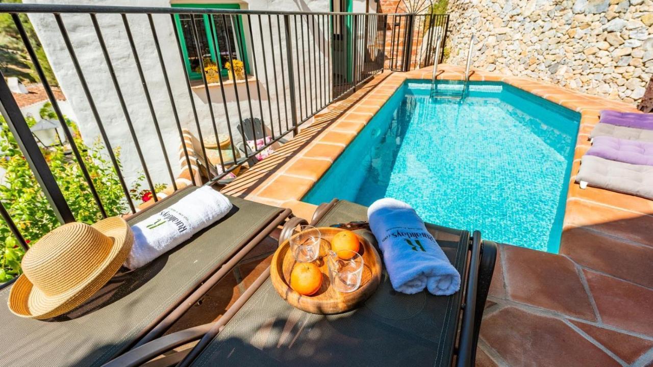 Casa Alhama Frigiliana by Ruralidays Villa Bagian luar foto