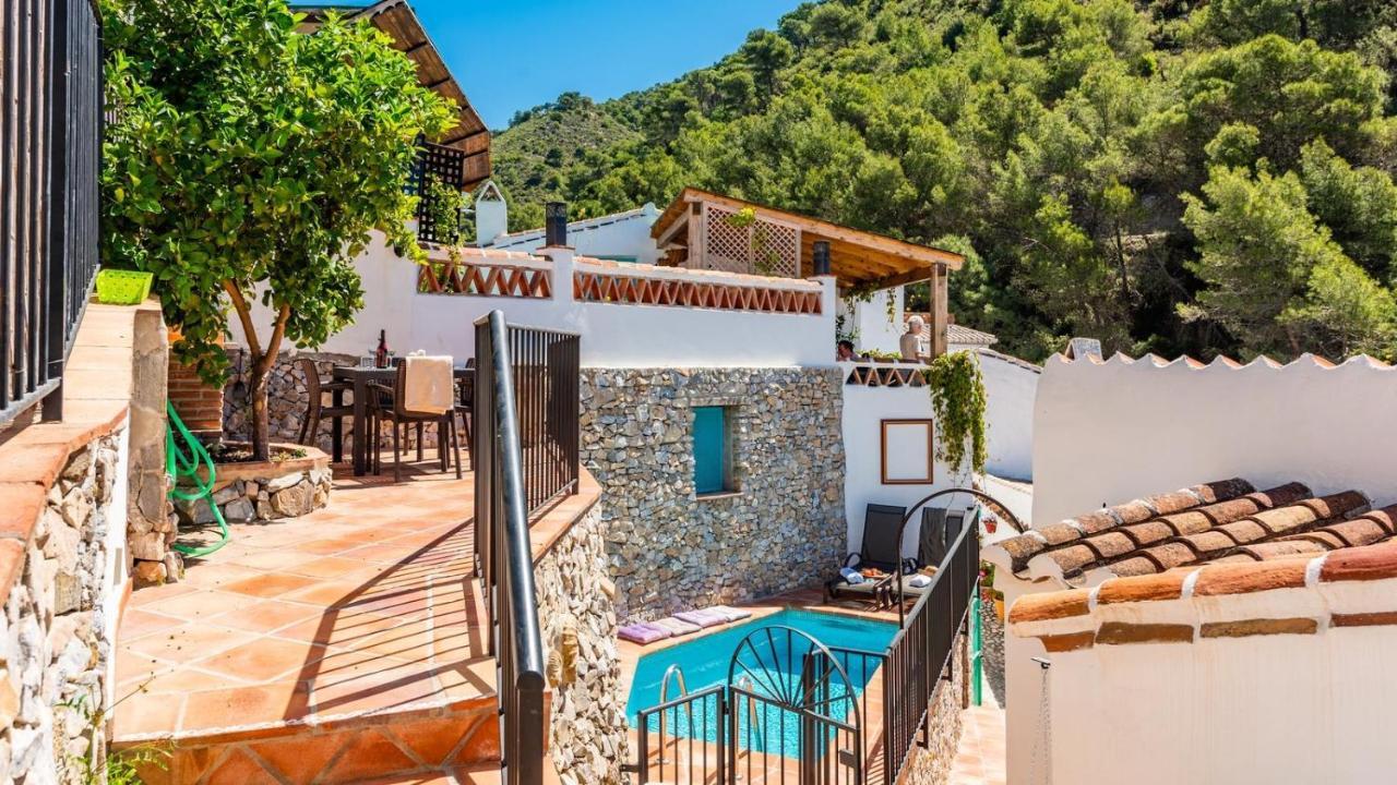 Casa Alhama Frigiliana by Ruralidays Villa Bagian luar foto